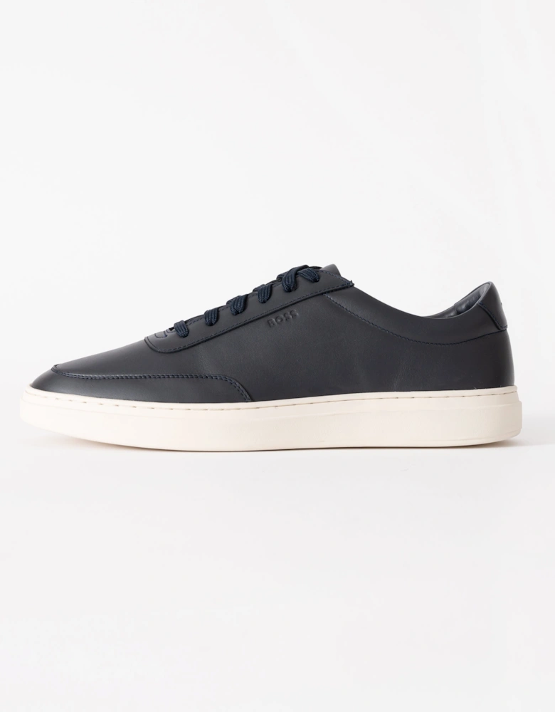BOSS Orange Kieran_Tenn_buox Mens Trainers - Dark Blue 401