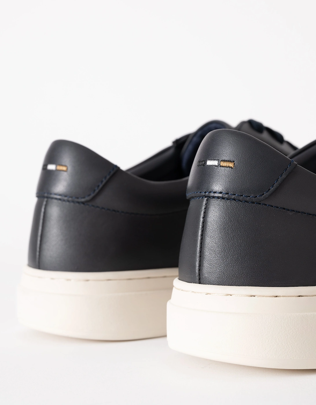 BOSS Orange Kieran_Tenn_buox Mens Trainers - Dark Blue 401