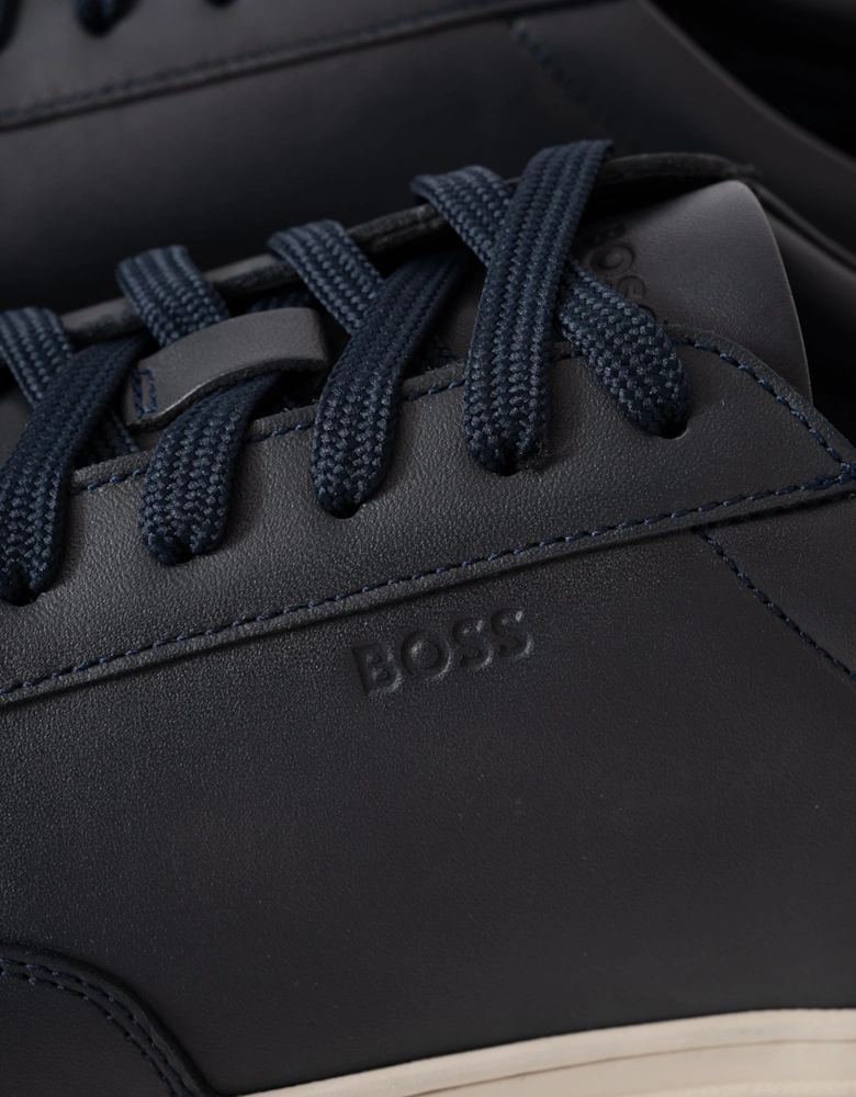 BOSS Orange Kieran_Tenn_buox Mens Trainers - Dark Blue 401