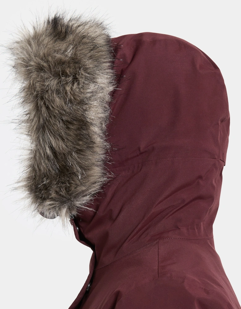 Erna Womens Parka - Old rust 147