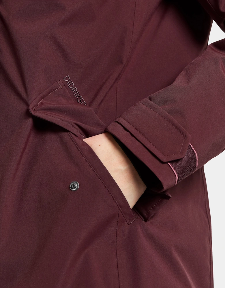 Erna Womens Parka - Old rust 147