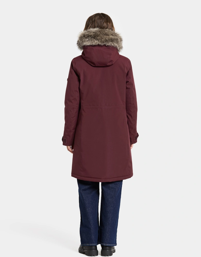 Erna Womens Parka - Old rust 147