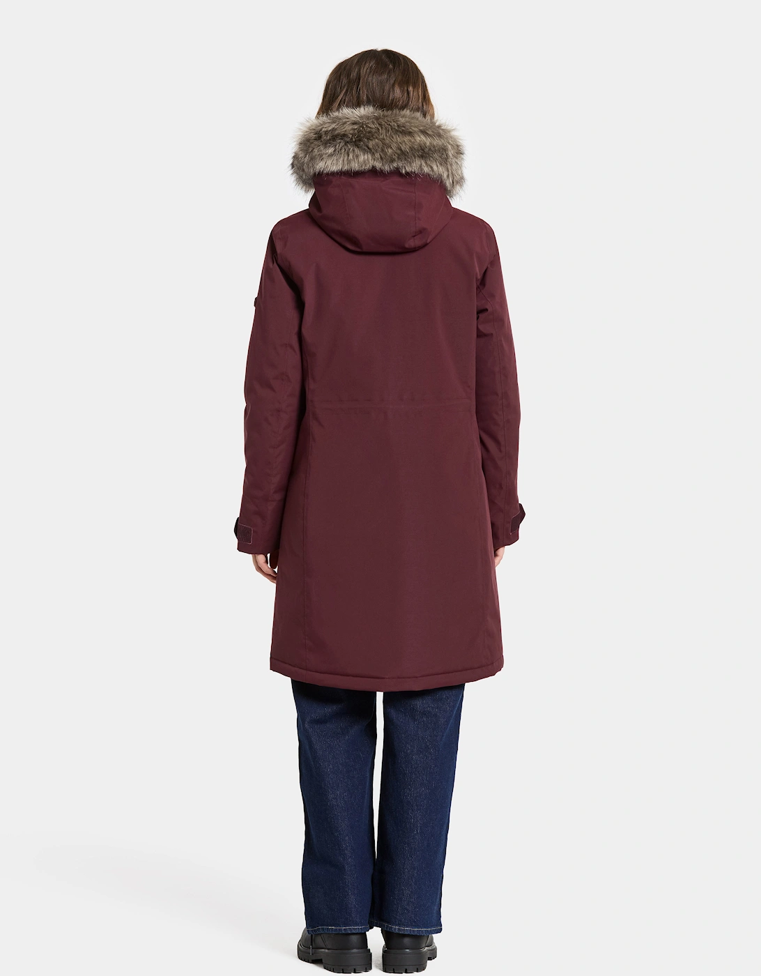Erna Womens Parka - Old rust 147
