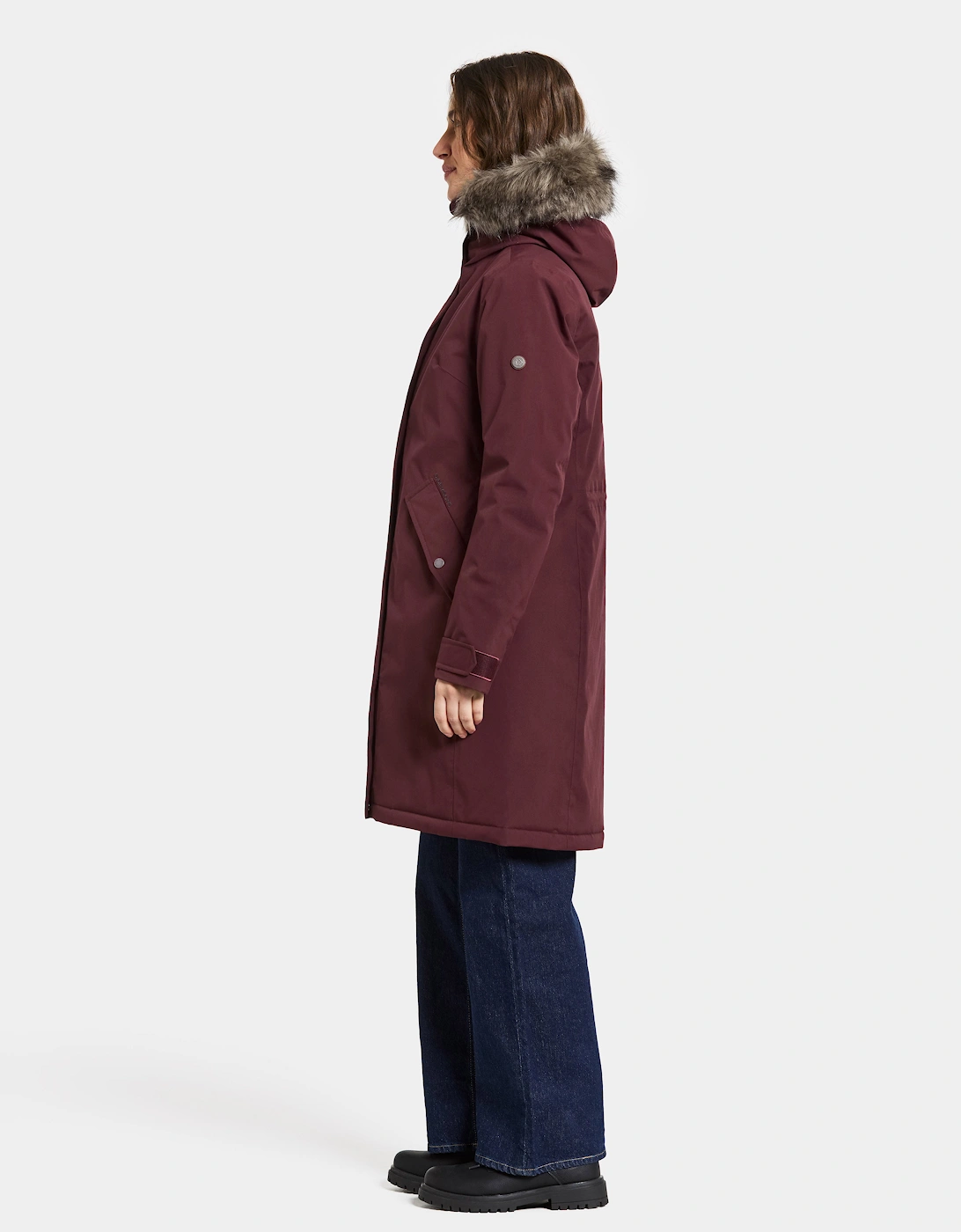 Erna Womens Parka - Old rust 147
