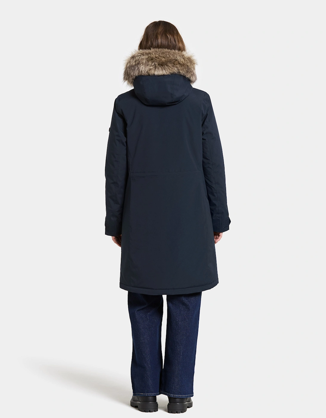 Erna Womens Parka - Dark Night Blue 999