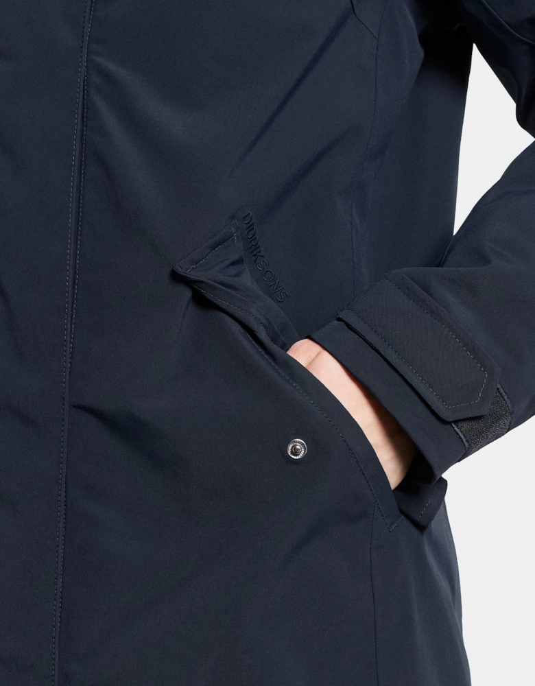 Erna Womens Parka - Dark Night Blue 999