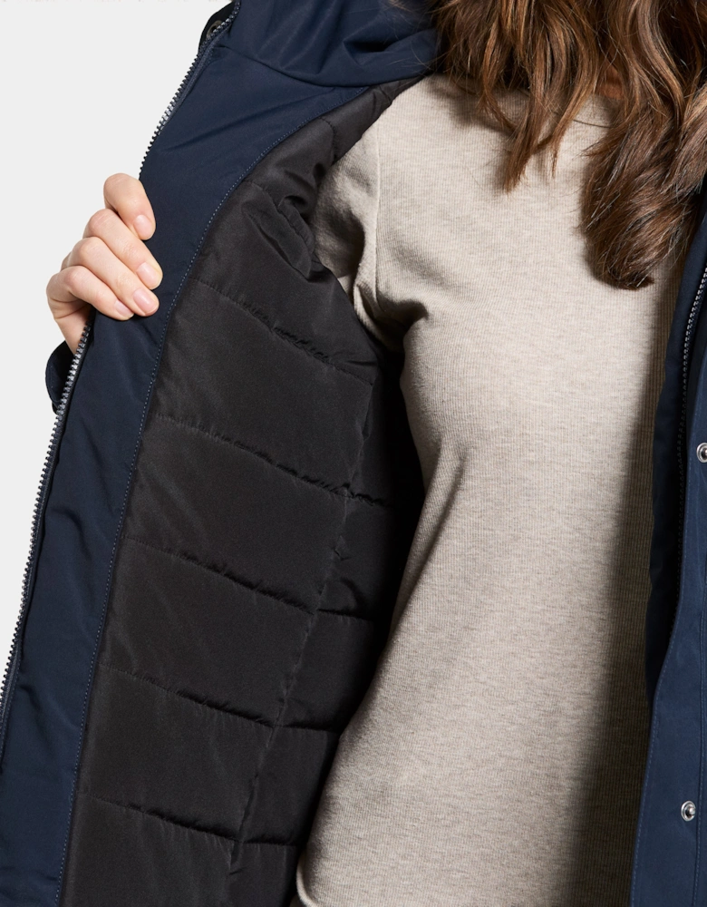 Erna Womens Parka - Dark Night Blue 999