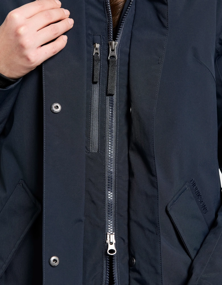 Erna Womens Parka - Dark Night Blue 999