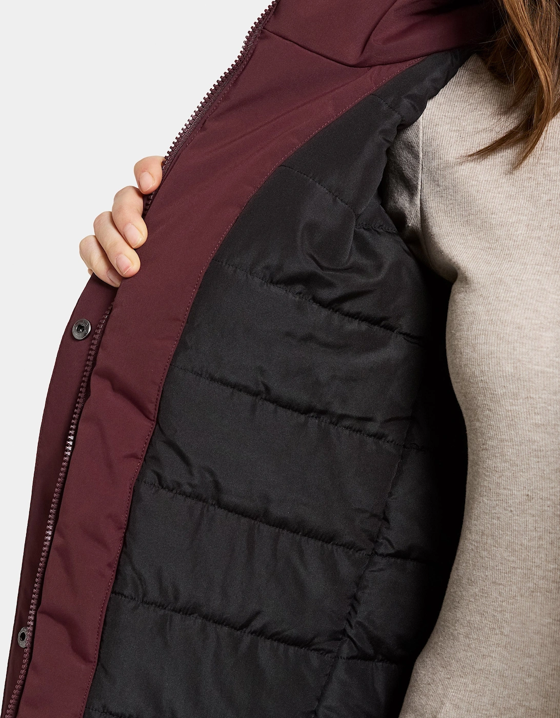 Erna Womens Parka - Old rust 147