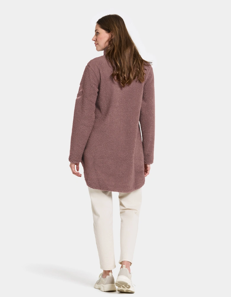 Umi 3 Womens Full Zip Fleece - Faded Wine J05