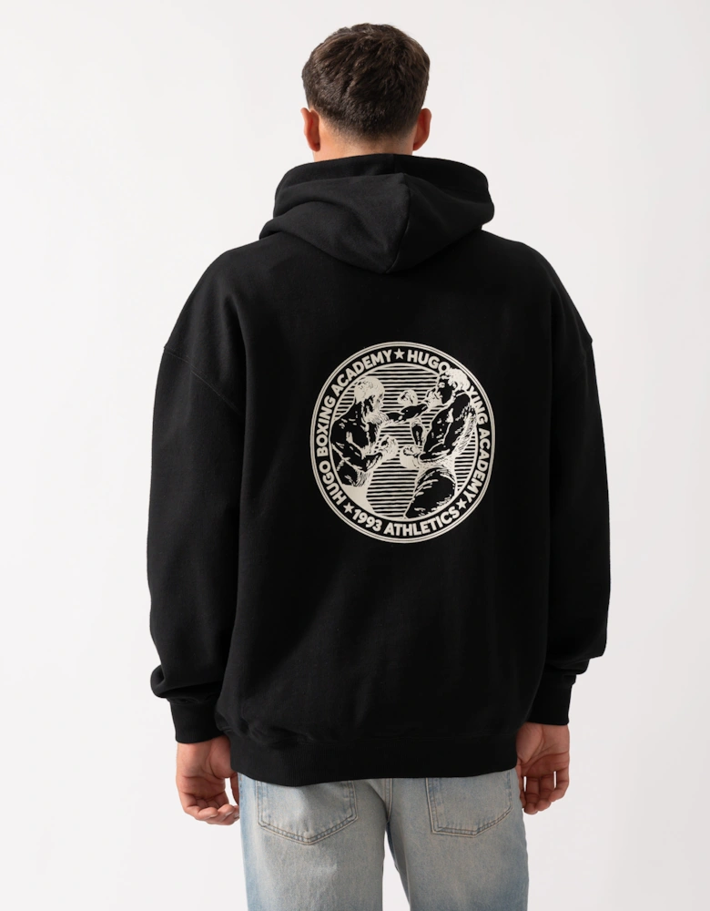 HUGO Duwrestie Mens Pullover Hoodie - Black 001
