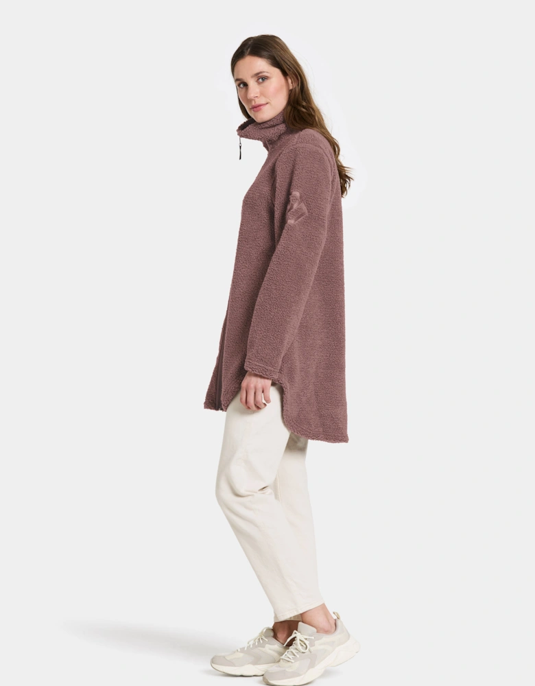 Umi 3 Womens Full Zip Fleece - Faded Wine J05