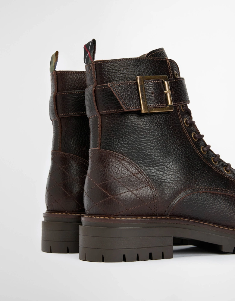 Heidi Womens Lace Up Boot - Brown