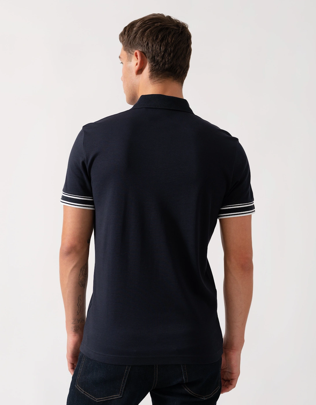 BOSS Green Zone Mens Polo Shirt - Dark Blue 403
