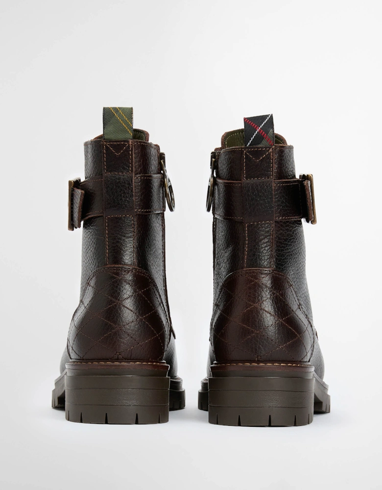 Heidi Womens Lace Up Boot - Brown