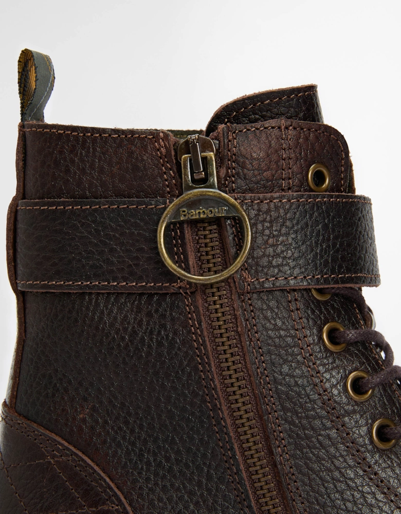 Heidi Womens Lace Up Boot - Brown