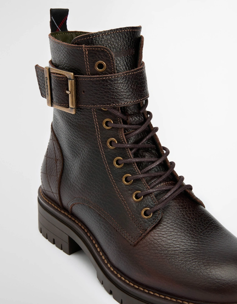 Heidi Womens Lace Up Boot - Brown