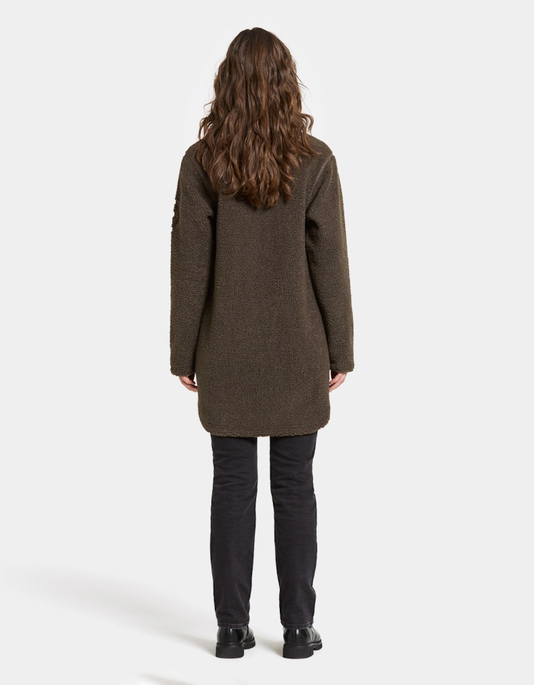 Umi 3 Womens Full Zip Fleece - Dark Mocha F11