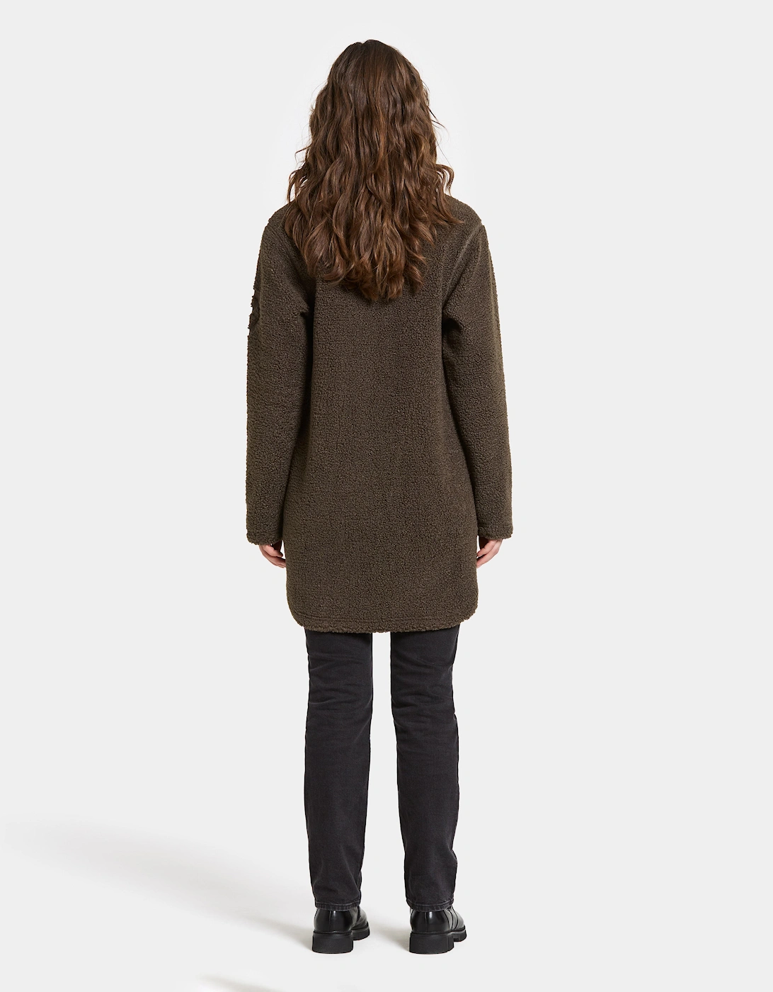 Umi 3 Womens Full Zip Fleece - Dark Mocha F11