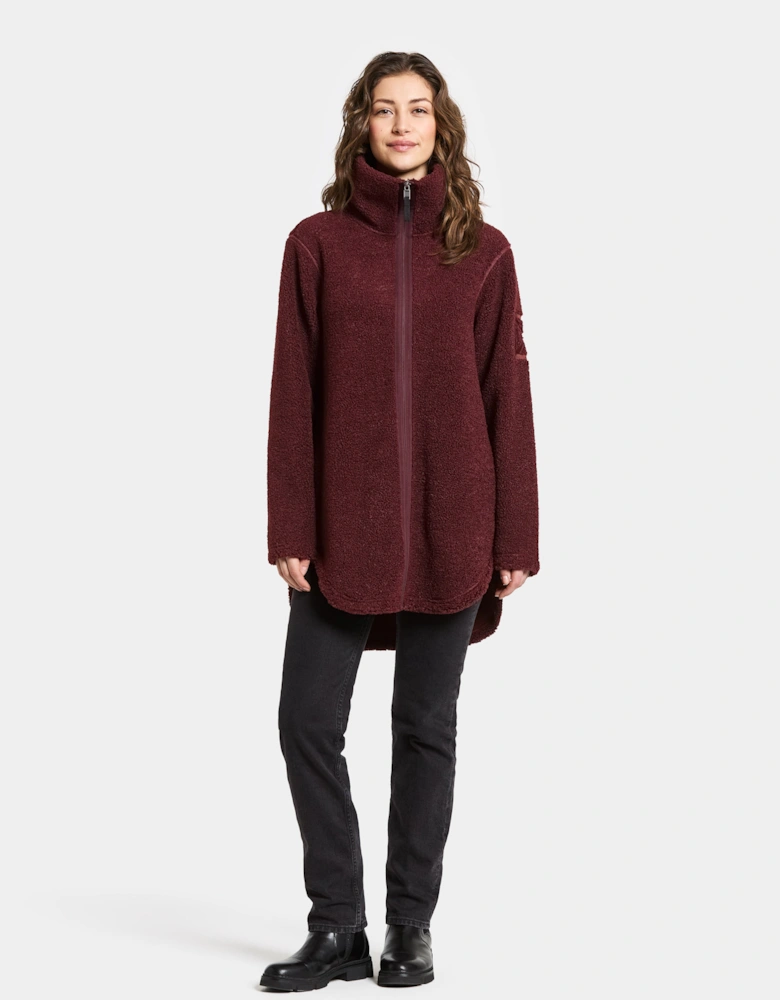 Umi 3 Womens Full Zip Fleece - Old rust 147