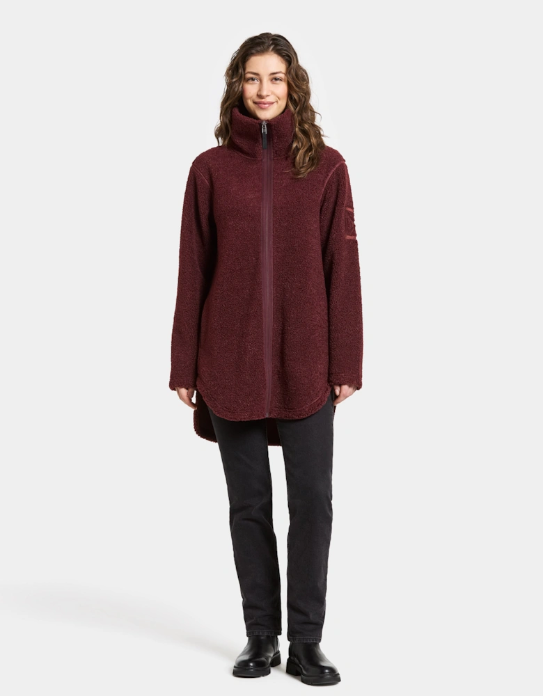 Umi 3 Womens Full Zip Fleece - Old rust 147