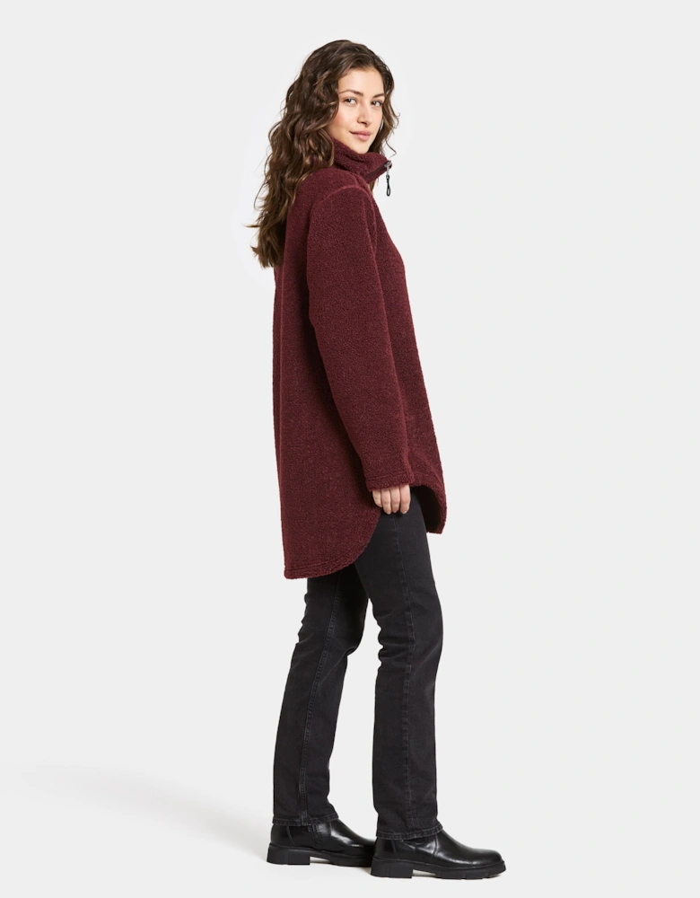 Umi 3 Womens Full Zip Fleece - Old rust 147