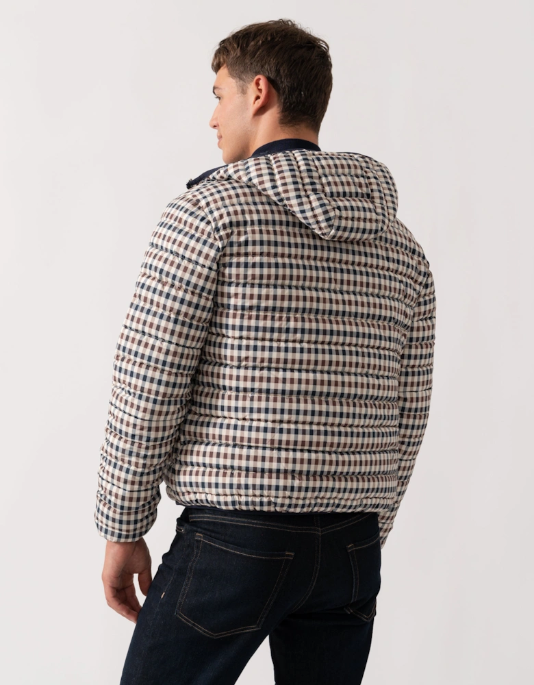 Mens Hooded 100Gsm Jacket - Club Check 28