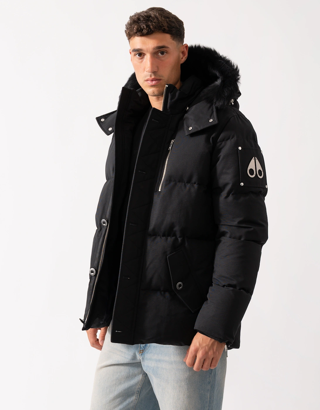 Original 3Q Jacket - Black With Black Shearling 305