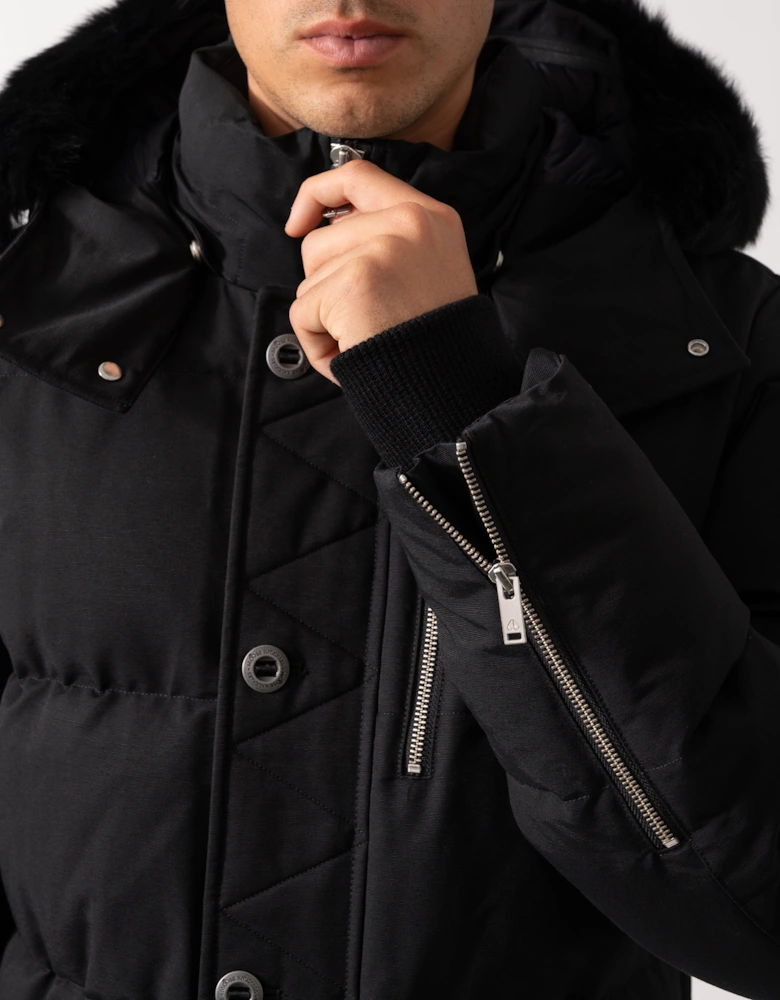 Original 3Q Jacket - Black With Black Shearling 305