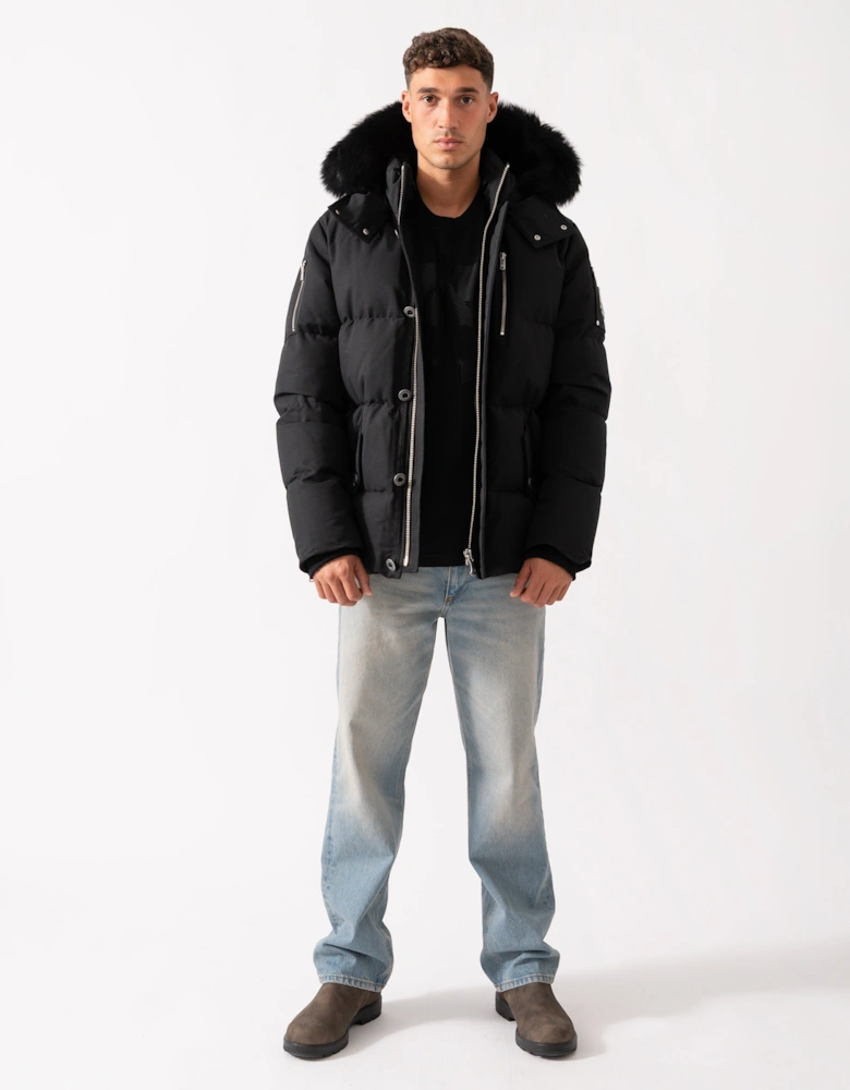 Original 3Q Jacket - Black With Black Shearling 305