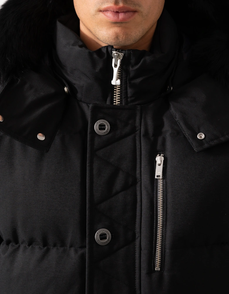 Original 3Q Jacket - Black With Black Shearling 305