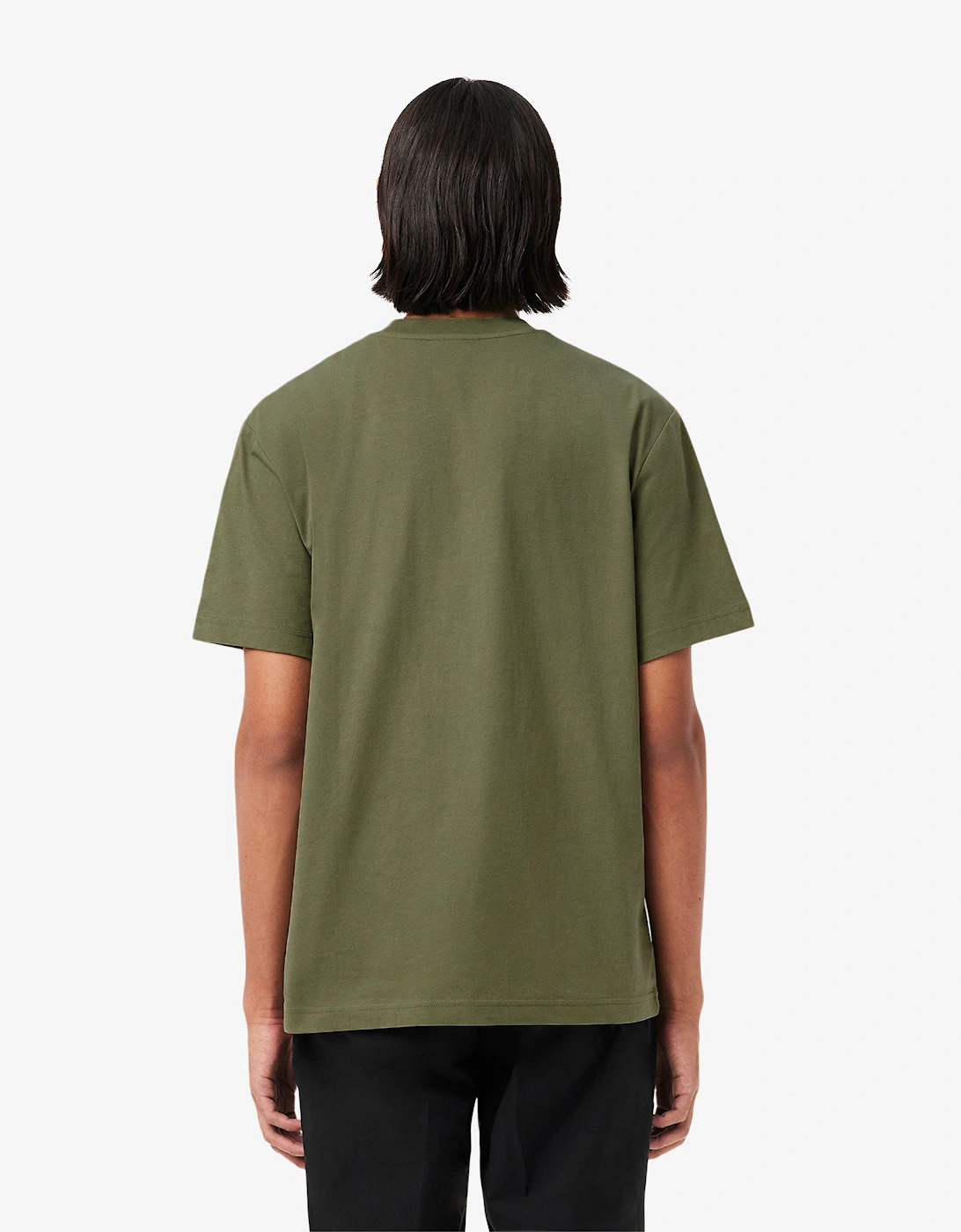 Mens Classic Fit Cotton Jersey T-Shirt - Khaki BMY