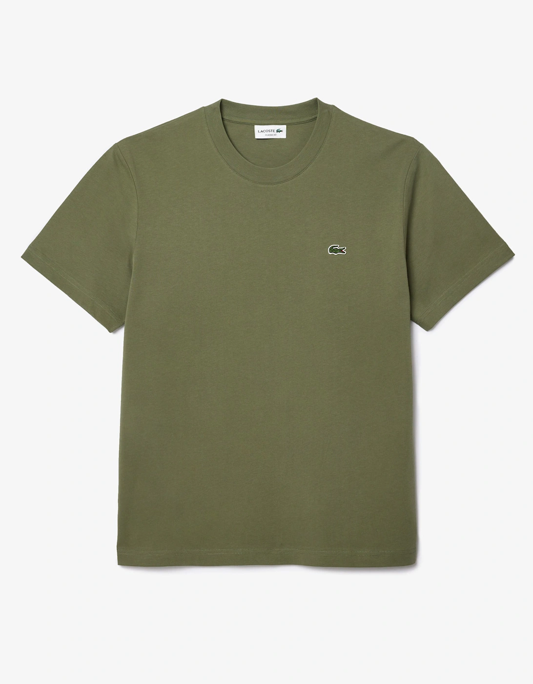 Mens Classic Fit Cotton Jersey T-Shirt - Khaki BMY