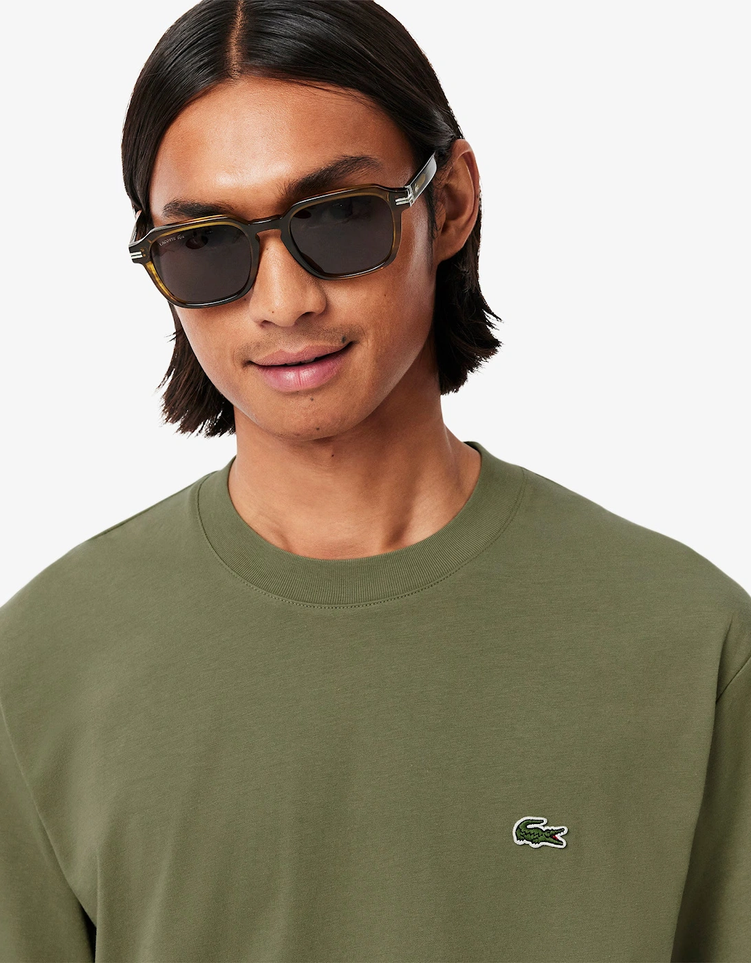Mens Classic Fit Cotton Jersey T-Shirt - Khaki BMY