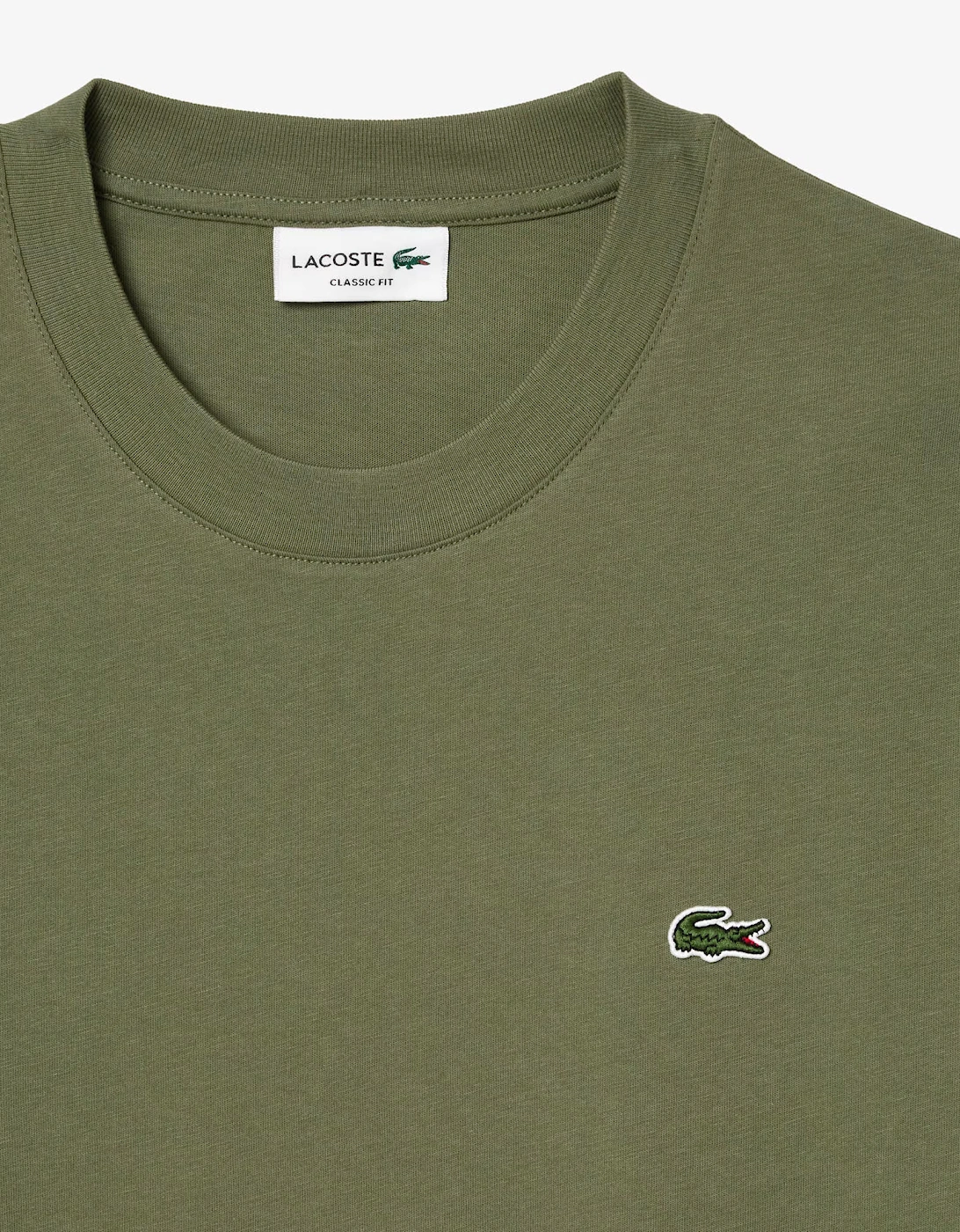 Mens Classic Fit Cotton Jersey T-Shirt - Khaki BMY