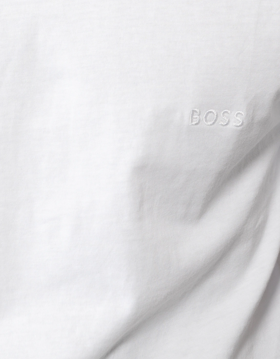 BOSS Orange 3 Pack Classic Regular Fit Crew Neck Mens T-Shirts NOS - White 100