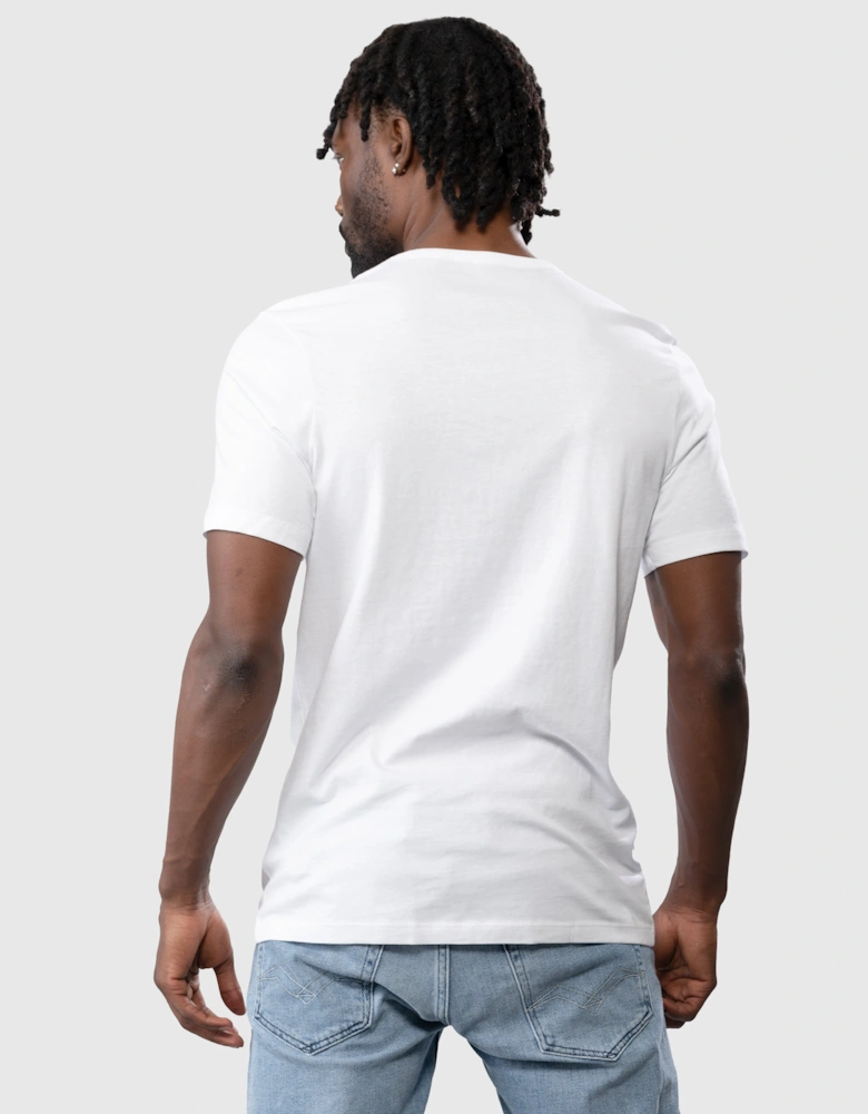 BOSS Orange 3 Pack Classic Regular Fit Crew Neck Mens T-Shirts NOS - White 100