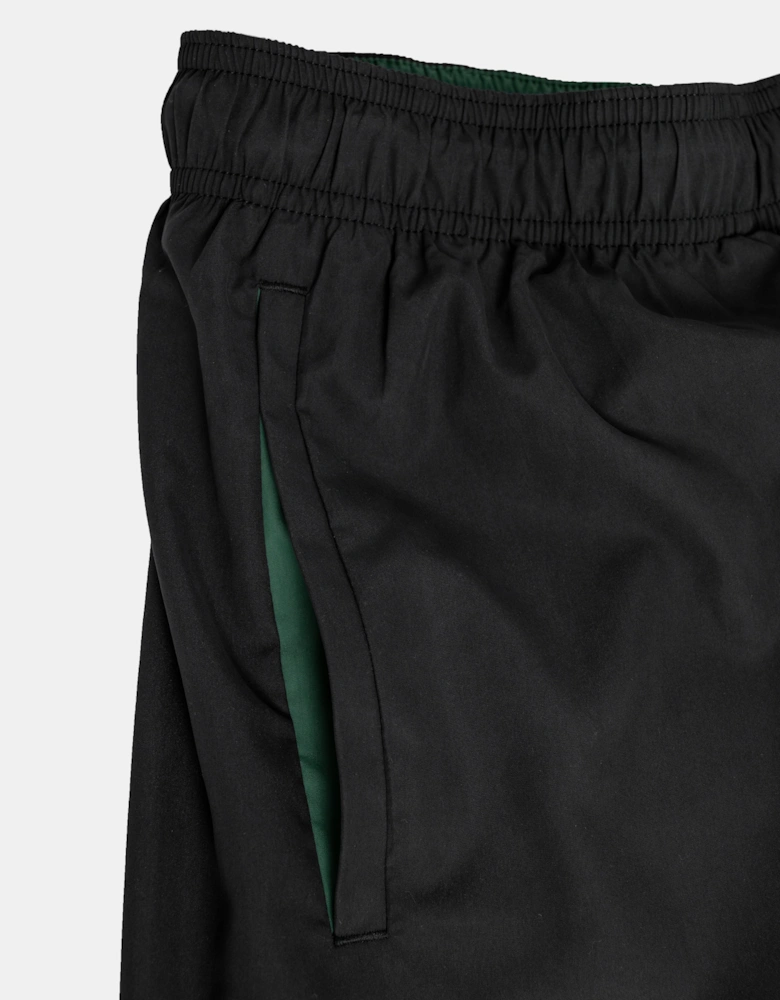 Croc Mens Swimming Shorts - Black/Green 964