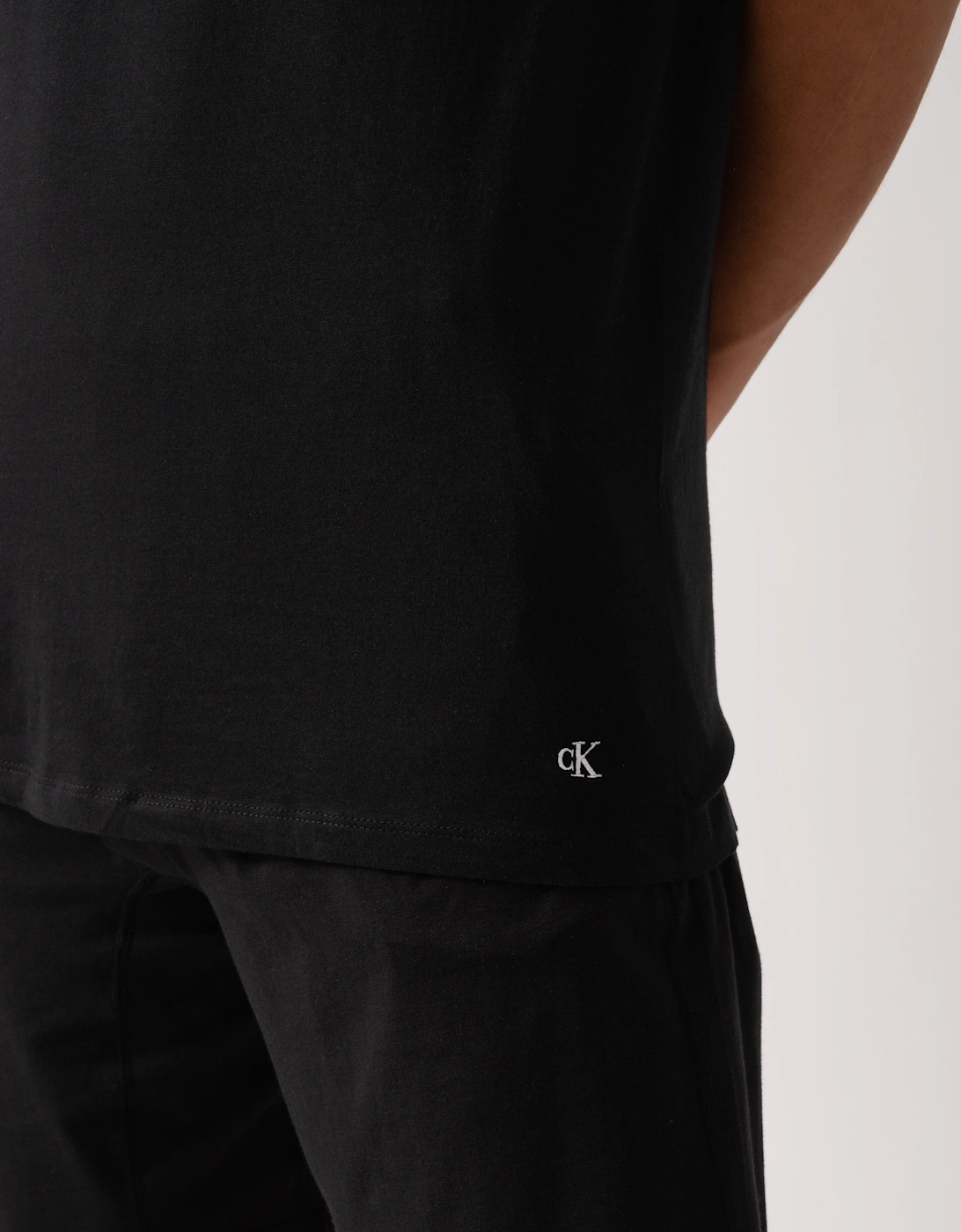 Mens 3 Pack Mens Short Sleeve T Shirts - Black/Grey Heather/White