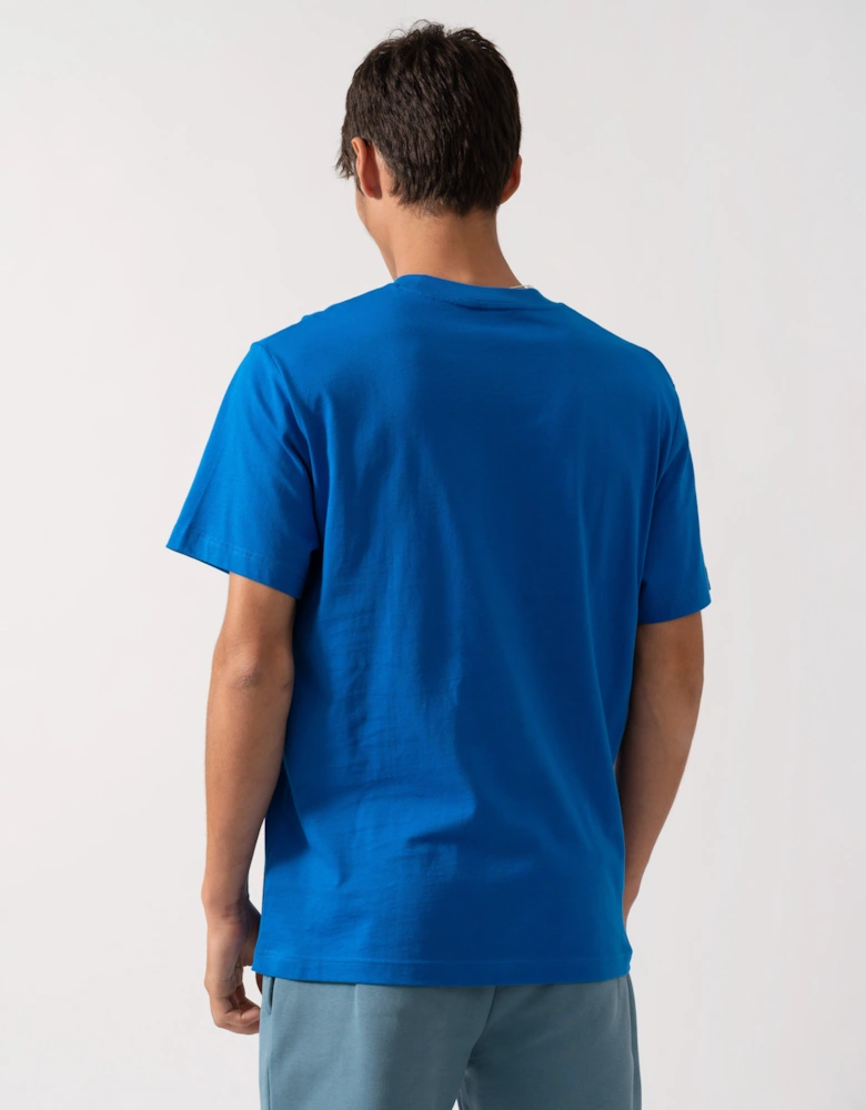 Mens Classic Fit Cotton Jersey T-Shirt - Gipsy Blue 3D3