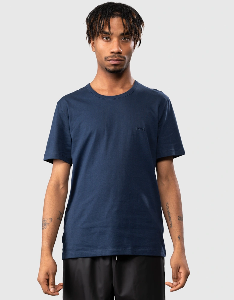 BOSS Orange 3 Pack Classic Regular Fit Crew Neck Mens T-Shirts NOS - Blue/Grey/Navy 497