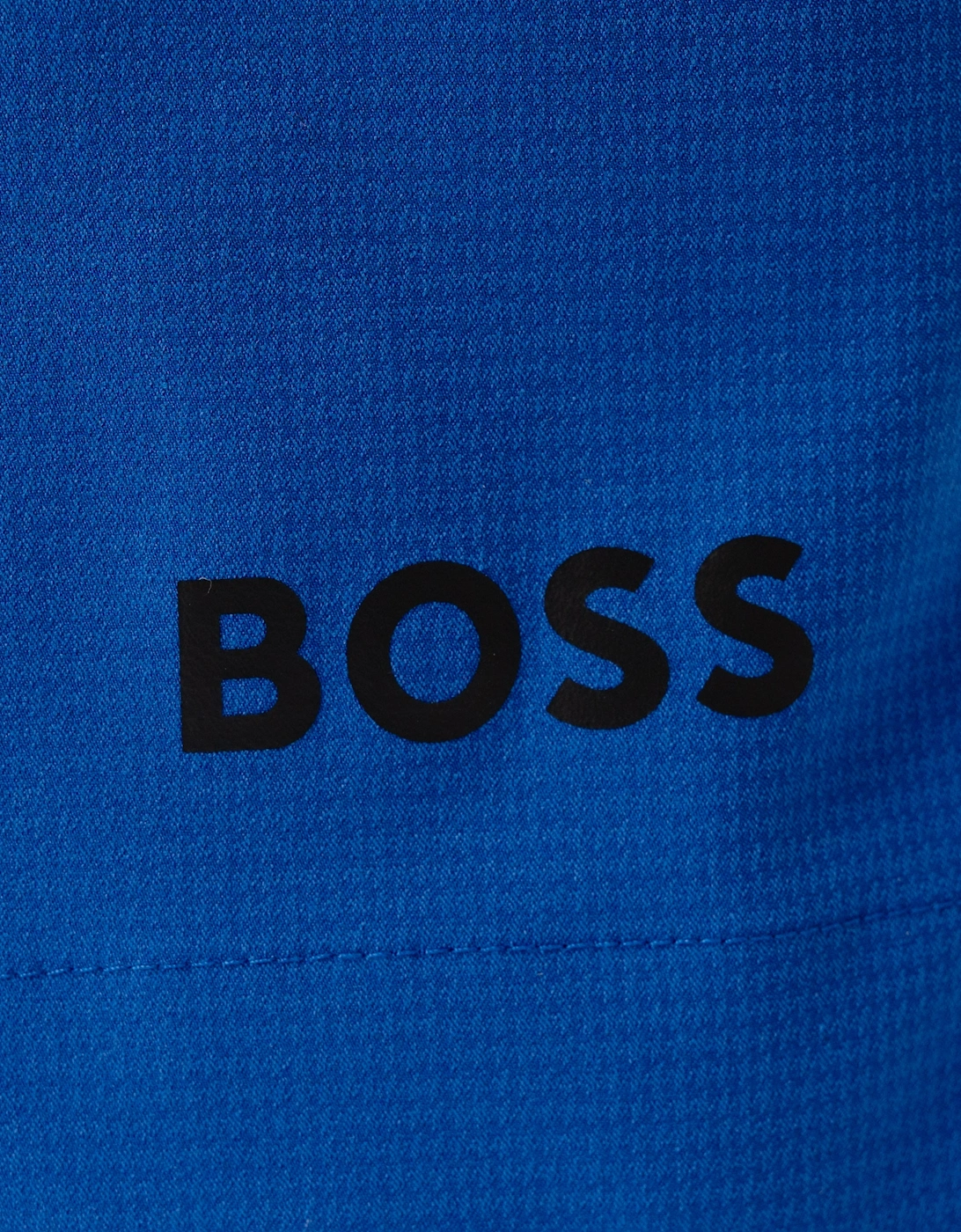 BOSS Orange Isle Mens Ripstop-Fabric Swim Shorts with Contrast Logo - Medium Blue 427