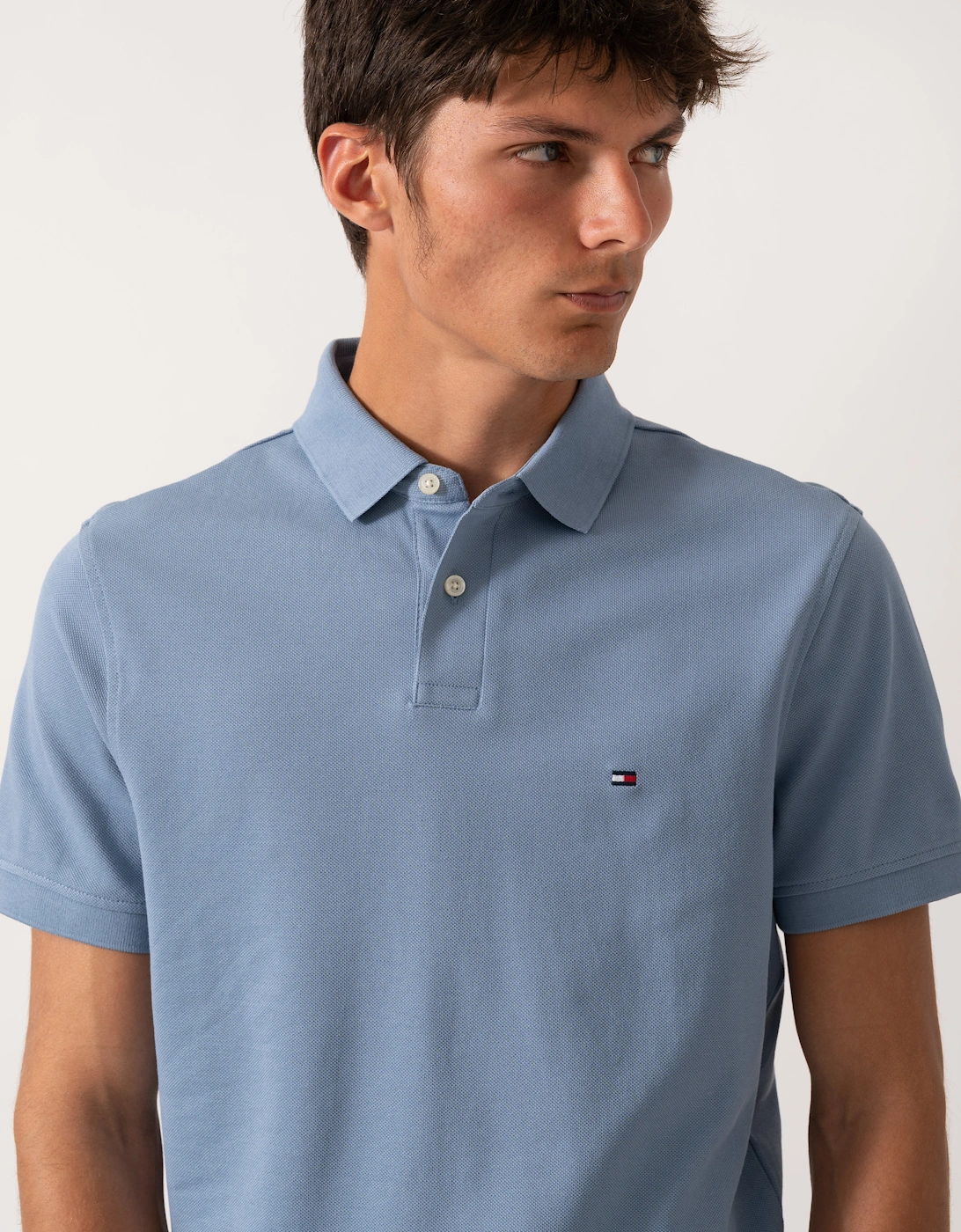 1985 Regular Fit Mens Polo - Brisk Blue