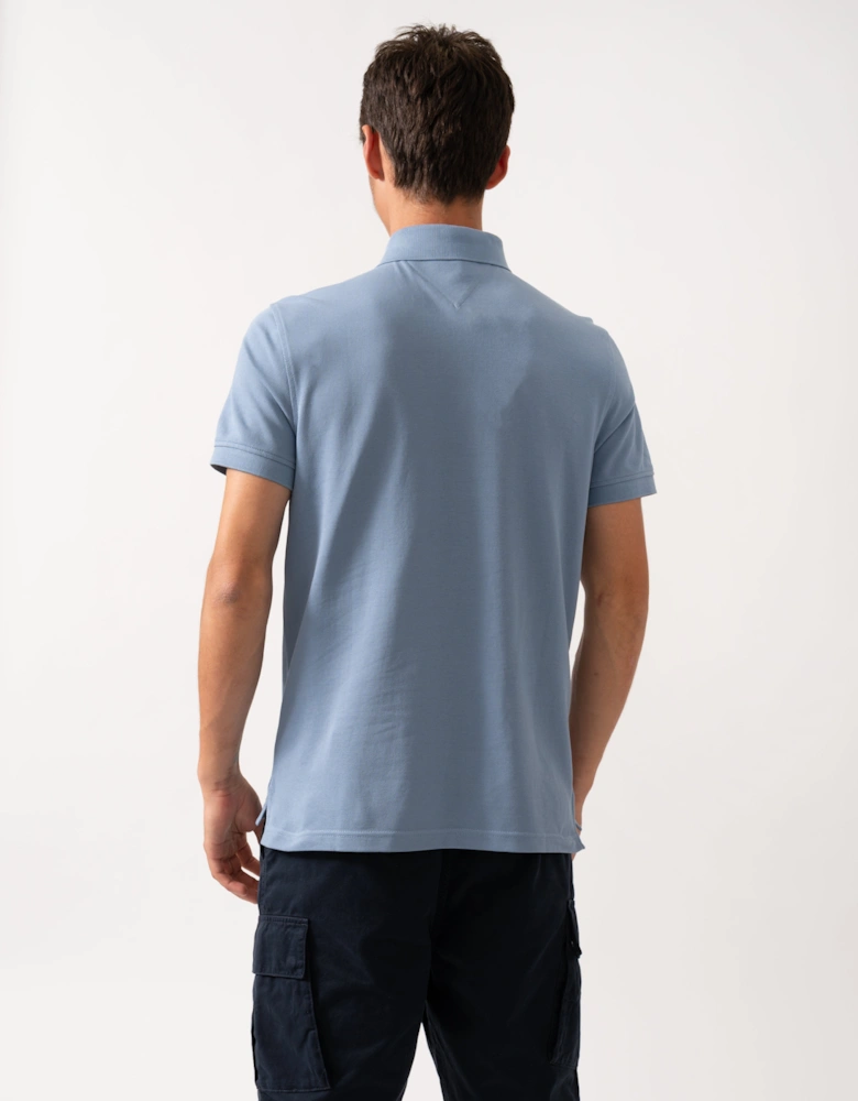 1985 Regular Fit Mens Polo - Brisk Blue