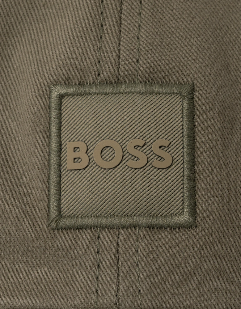 BOSS Orange Derrel Mens Cap - Open Green 342