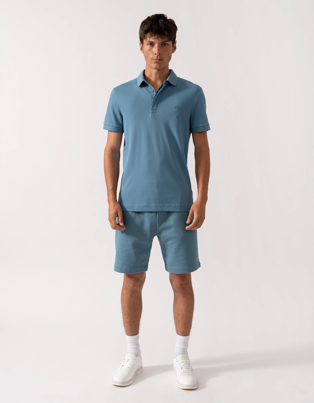 Smart Paris Mens Stretch Cotton Polo Shirt - Limestone HD9