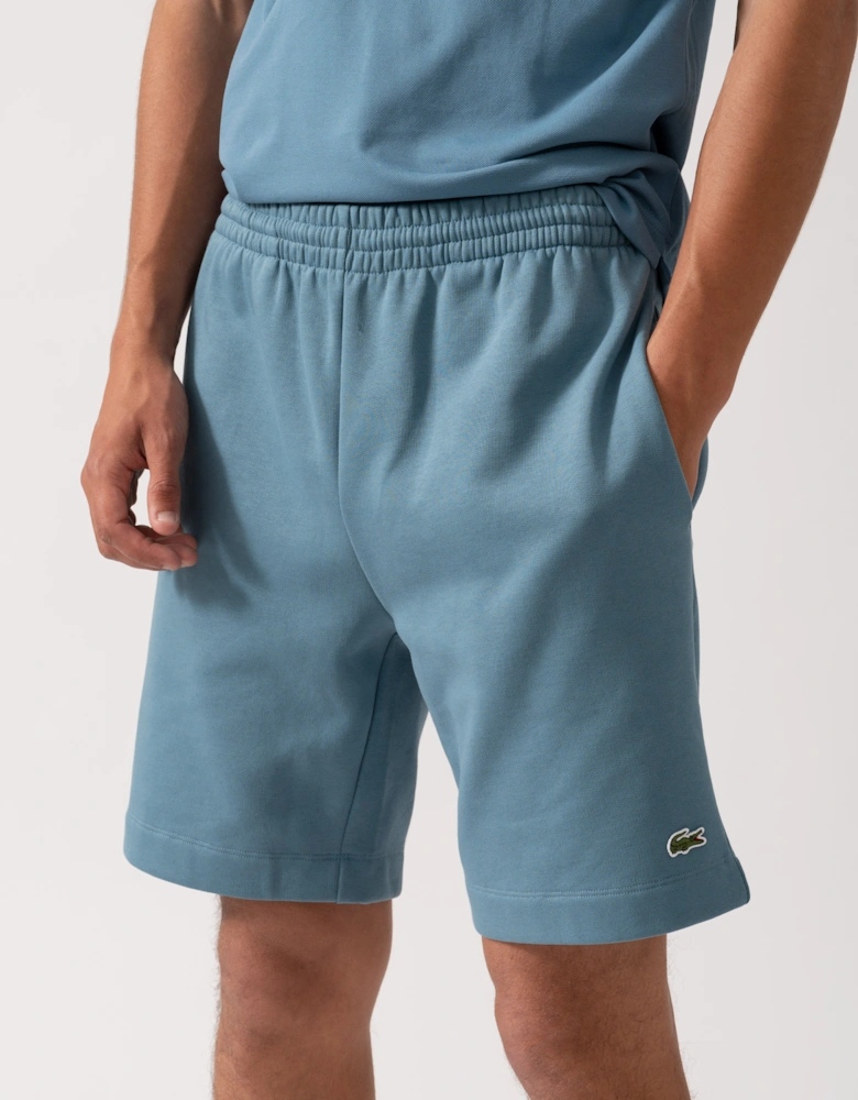 Mens Fleece Shorts - Limestone HD9