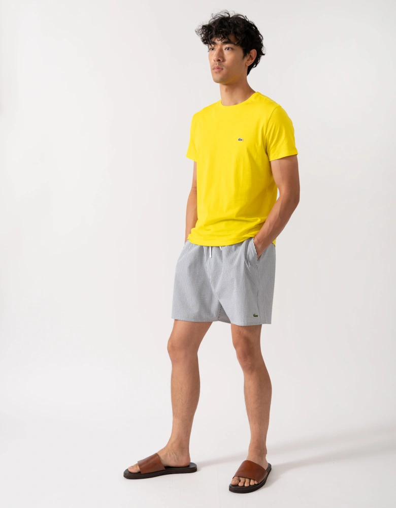 Mens Swimming Shorts - White/Falcon HXI