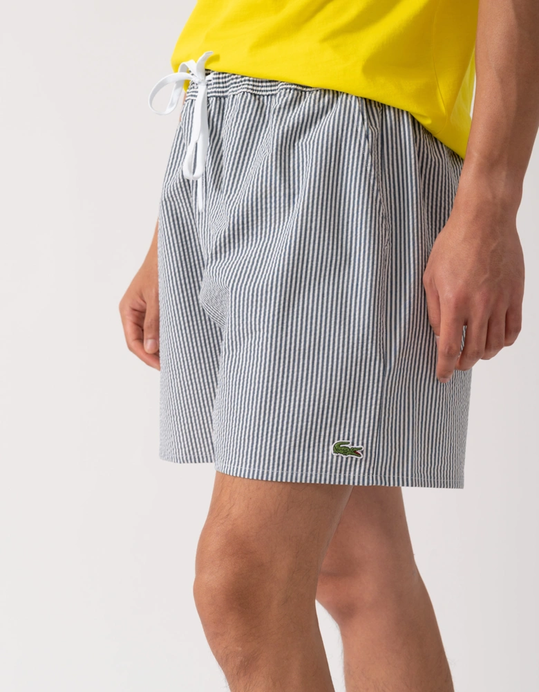 Mens Swimming Shorts - White/Falcon HXI