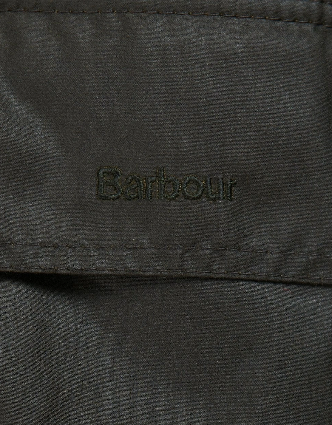 Long Cannich Womens Wax Jacket - Olive/Classic